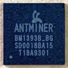 Чип BM1393 (Б/У) для Asic Antminer Bitmain S9k, S9SE